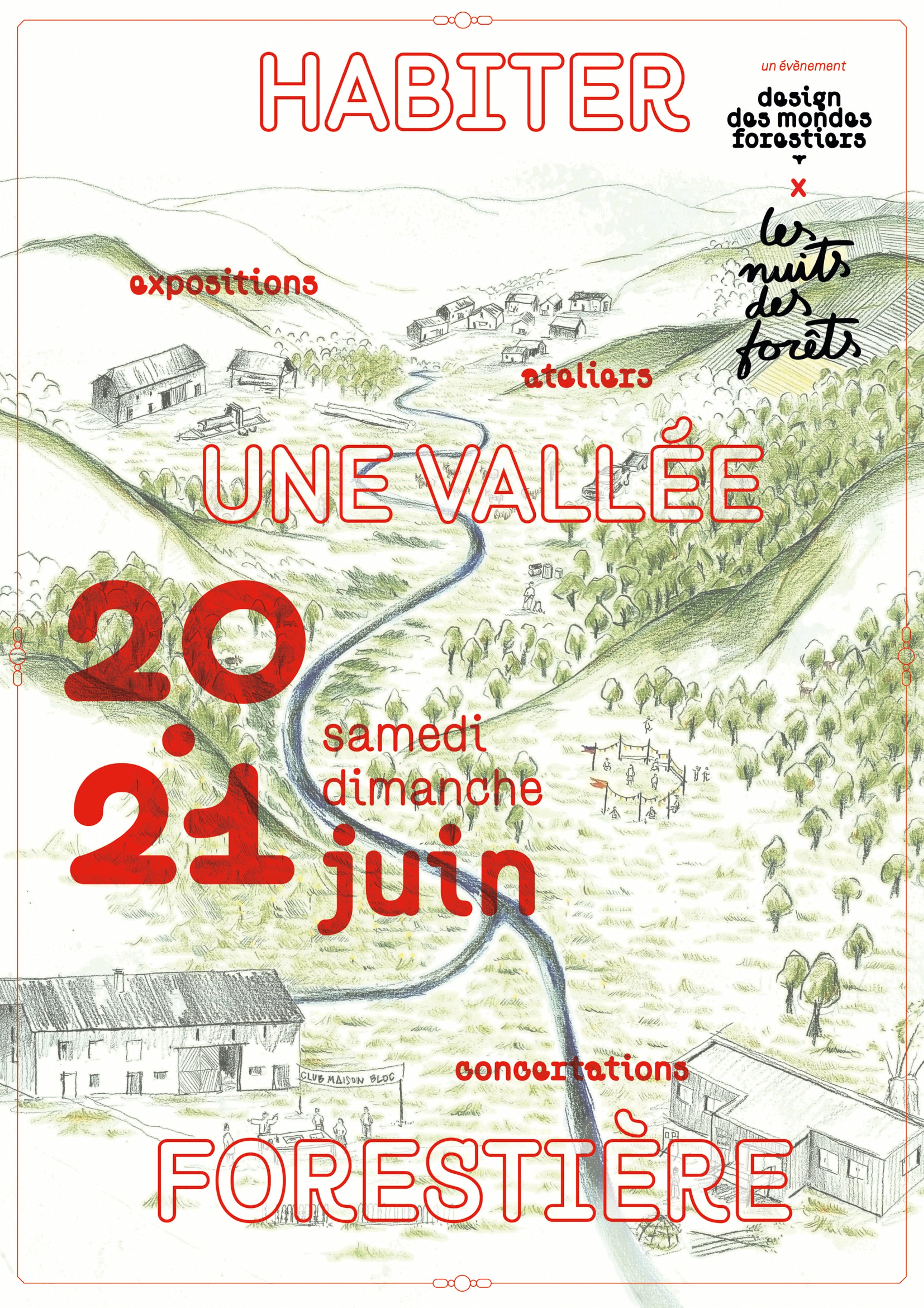 Habiter une vallée forestière
